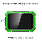 Battery Replacement for OBDSTAR Key Master DP Plus